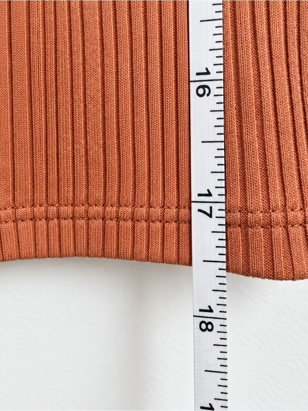 Forever 21 Terracotta Ribbed Button-Front Tank Top size medium - Picture 15 of 15
